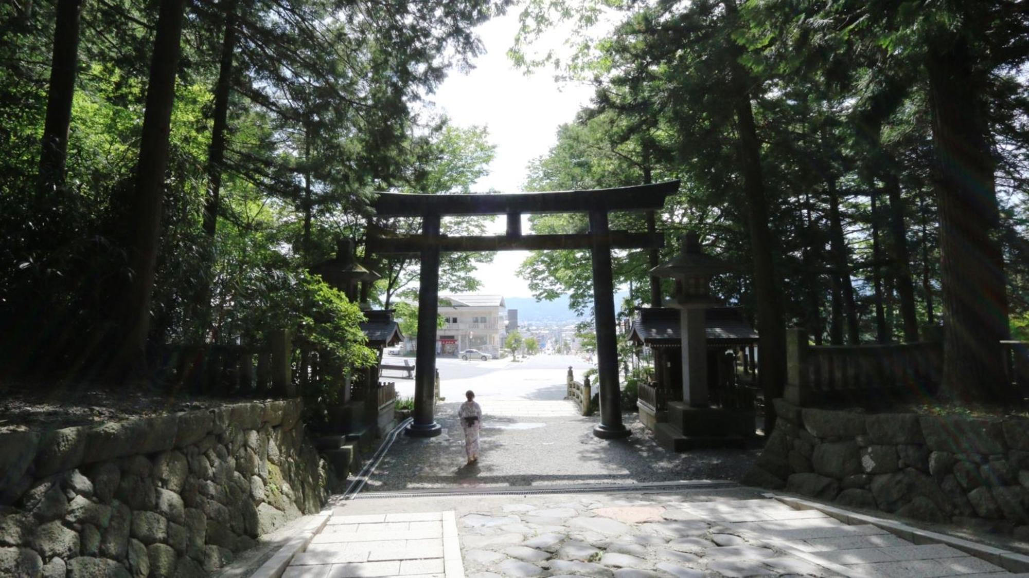 Baigetsu Ryokan Shimosuwa Экстерьер фото